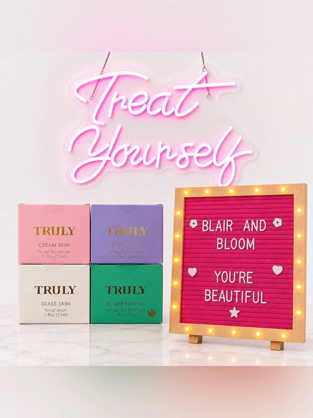 Truly Beauty Discontinued Line! Cream Skin, Eye Candy, Glass Skin, Flower Child